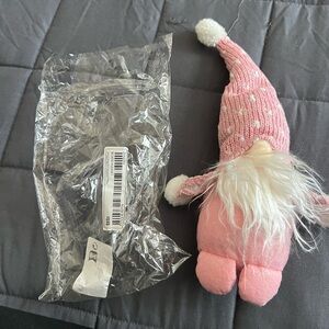 Plush Pink Gnome